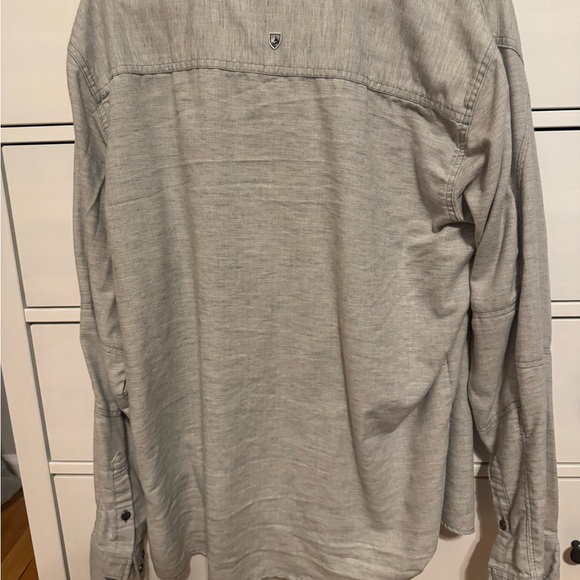 KUHL men’s Button Down Shirt, Color: Stone, Size: XL - Picture 2 of 6